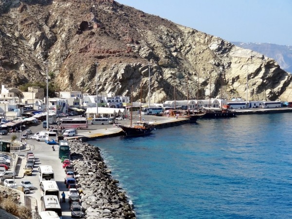 С Крита на Санторини на пароме 2020