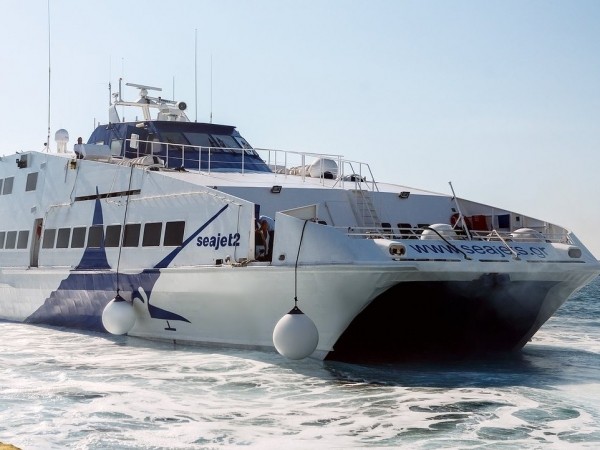 С Крита на Санторини на пароме 2020