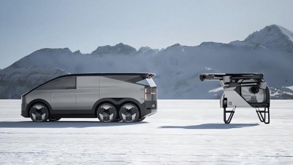 Китайский фургон с вертолётом в багажнике обретает товарную суть Китайский фургон с вертолётом в багажнике обретает товарную суть