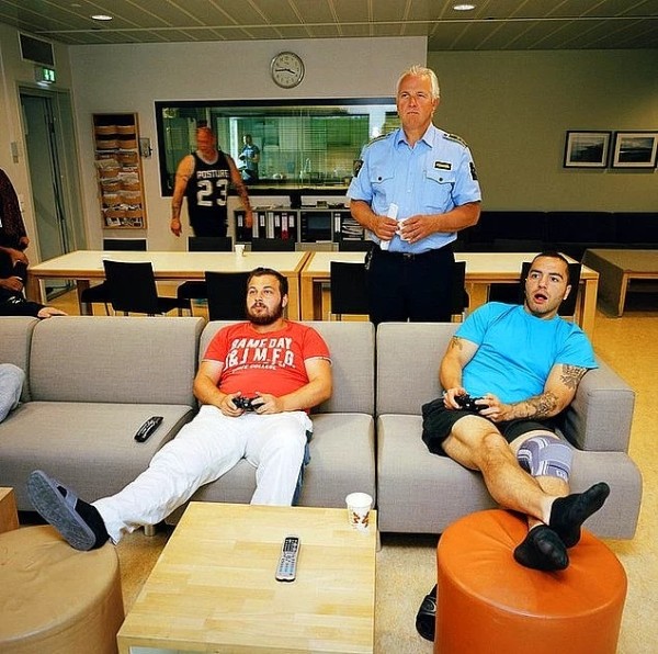 Уровень комфорта в норвежских тюрьмах