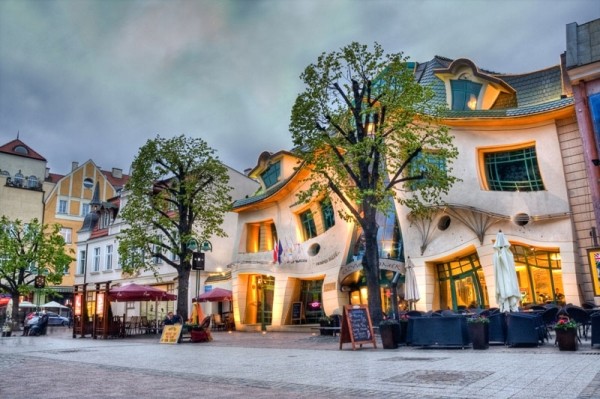 Как выглядит Кривой дом в польском Сопоте Как выглядит Кривой дом в польском Сопоте