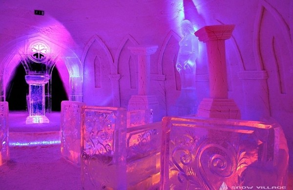 8 самых удивительных ледовых отелей мира