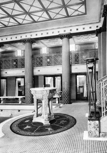 Как выглядел первый класс на круизных судах до эры самолетов