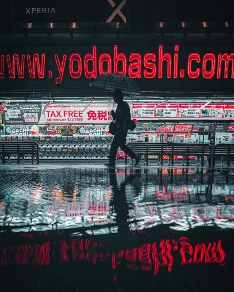 Ночь и день: потрясающие городские пейзажи из Японии Ночь и день: потрясающие городские пейзажи из Японии