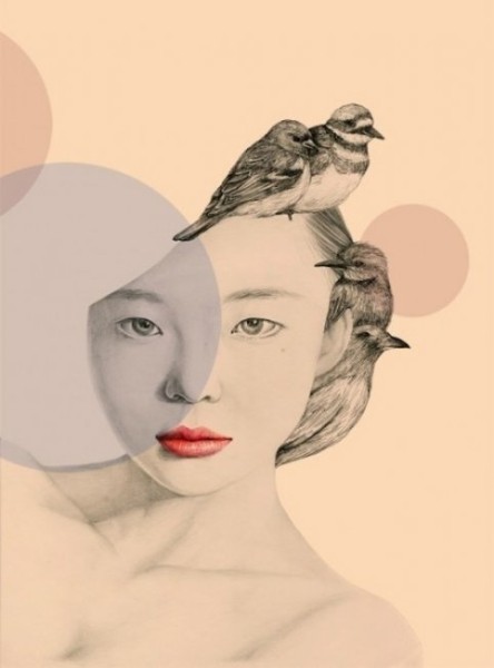 Женские образы от okArt (9 фото)