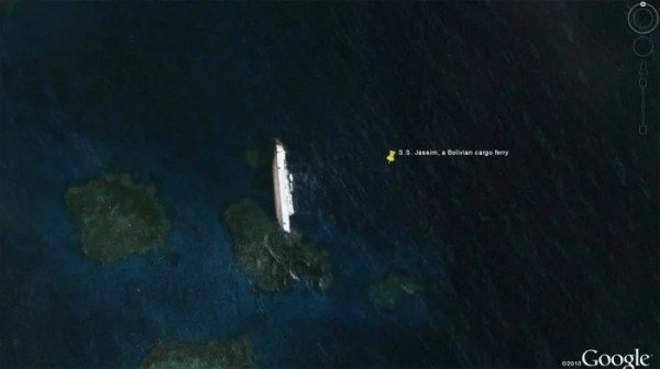 Немного удивительных находок, сделанных благодаря Google Картам