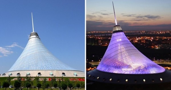 Как ночная подсветка меняет знаменитые сооружения: фото днём и ночью
