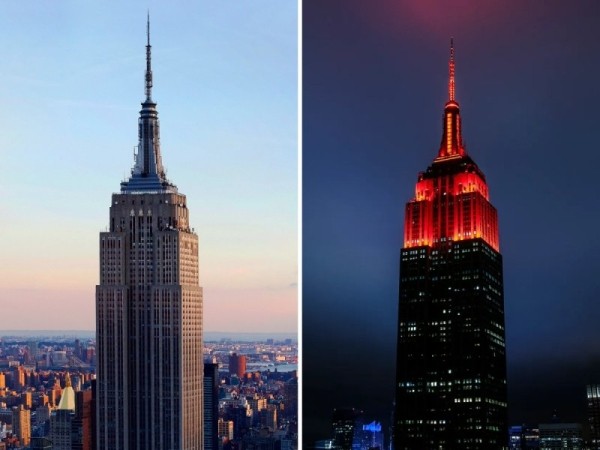Как ночная подсветка меняет знаменитые сооружения: фото днём и ночью