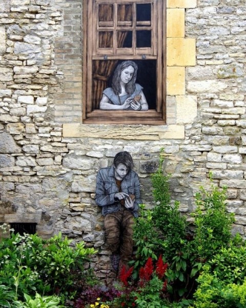 Уличное искусство художника Levalet (30 фото)