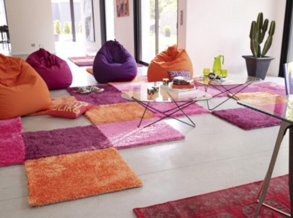 Необычные полы и напольные покрытия