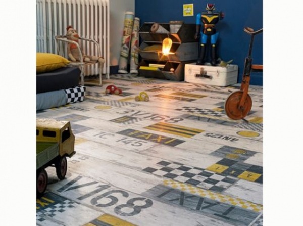 Необычные полы и напольные покрытия