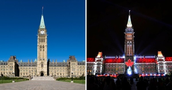 Как ночная подсветка меняет знаменитые сооружения: фото днём и ночью