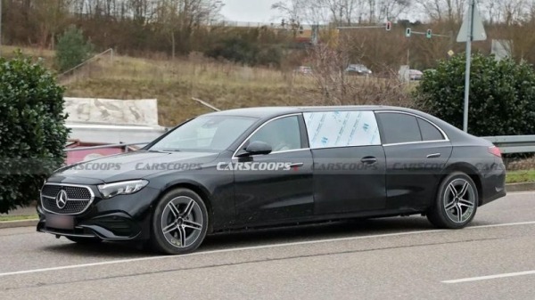 Шестидверный Mercedes-Benz E-Class вышел на испытания