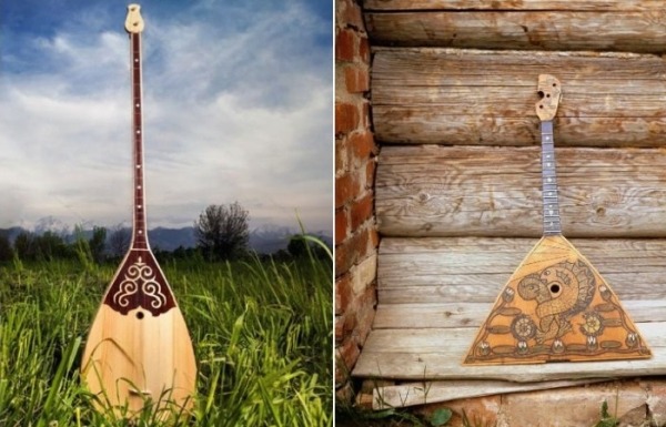 Откуда привезли балалайку