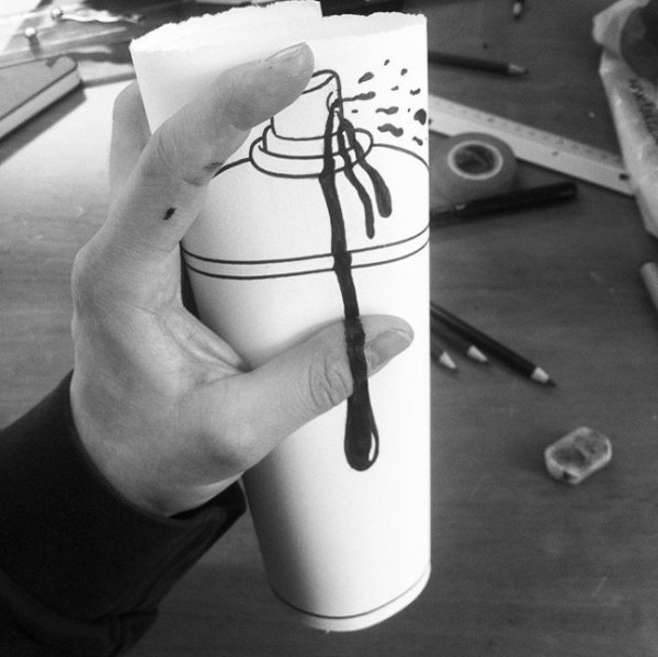 Манипуляция с бумагой от HuskMitNavn (19 фото)