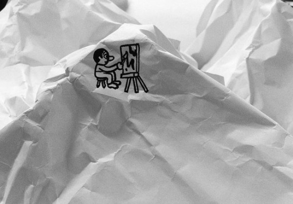 Манипуляция с бумагой от HuskMitNavn (19 фото)