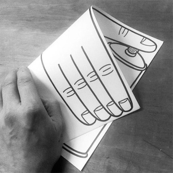 Манипуляция с бумагой от HuskMitNavn (19 фото)