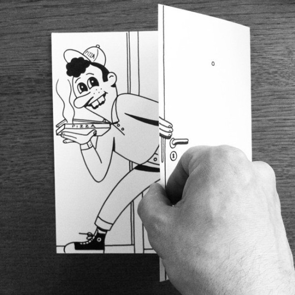 Манипуляция с бумагой от HuskMitNavn (19 фото)