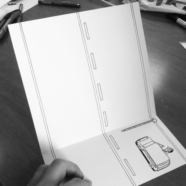 Манипуляция с бумагой от HuskMitNavn (19 фото)