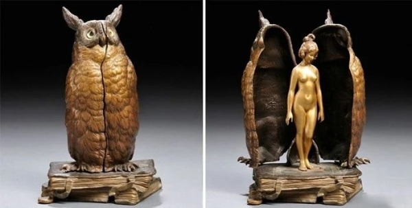 Удивительные кунштюки: антикварные безделушки с секретом