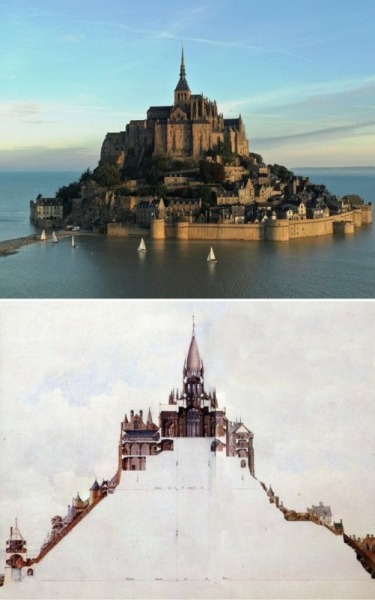 10 интригующих рисунков, которые показывают, как разные объекты выглядят в разрезе