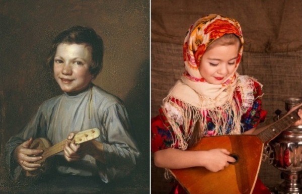 Откуда привезли балалайку