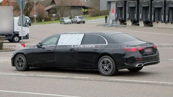 Шестидверный Mercedes-Benz E-Class вышел на испытания