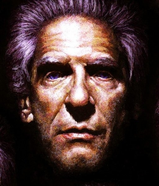 Портреты из расплавленного пластилина (5 фото)