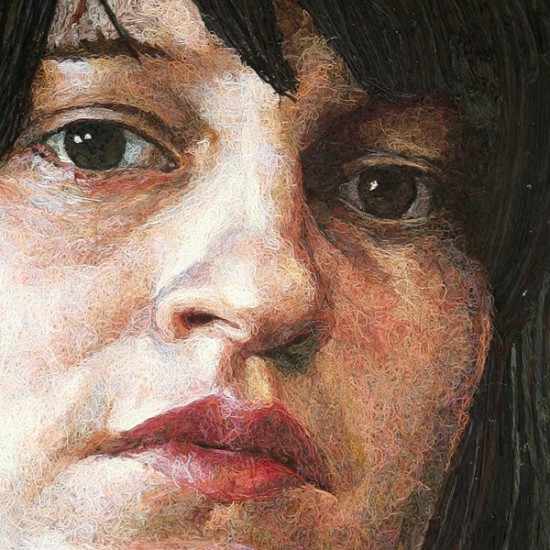 Портреты из расплавленного пластилина (5 фото)