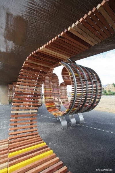 Креативная скамейка от Studio Weave (11 фото)