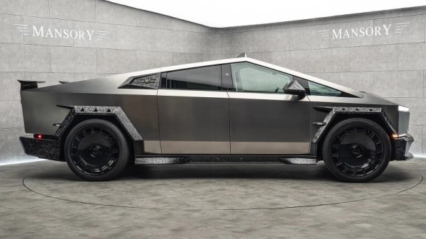 Ателье Mansory приложило руку к электромобилю Tesla Cybertruck