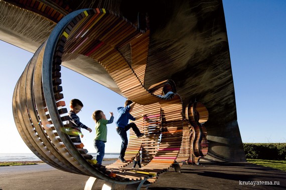 Креативная скамейка от Studio Weave (11 фото)