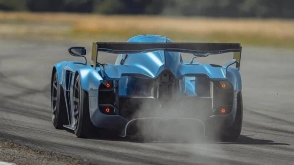 Электромобиль McMurtry Sp?irling прошёл трассу Top Gear быстрее болида F1