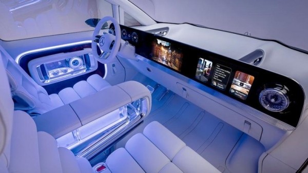 Mercedes-Benz Vision V: Прототип электромобиля будущего для минивэнов Mercedes-Benz Vision V: Прототип электромобиля будущего для минивэнов