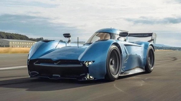 Электромобиль McMurtry Sp?irling прошёл трассу Top Gear быстрее болида F1