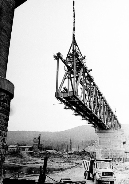 Редкие фотографии строительства БАМа Редкие фотографии строительства БАМа