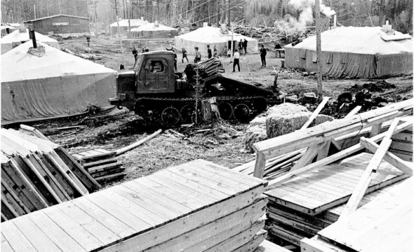 Редкие фотографии строительства БАМа Редкие фотографии строительства БАМа