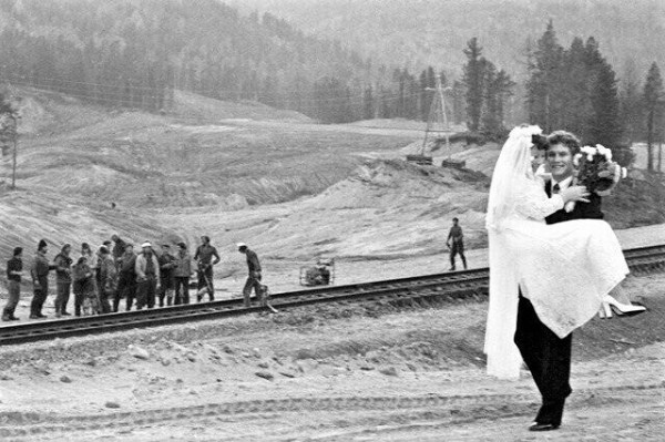 Редкие фотографии строительства БАМа Редкие фотографии строительства БАМа