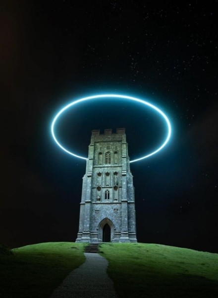 Ветер, ночь и магия света: как создать шедевры с помощью светодиодов на дроне