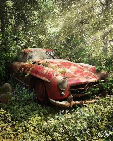 Дорогостоящие суперкары, брошенные пылиться в гаражах