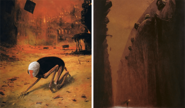20 картин известных художников — мастеров мрака и уныния