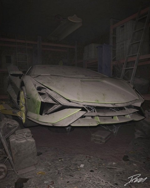 Дорогостоящие суперкары, брошенные пылиться в гаражах