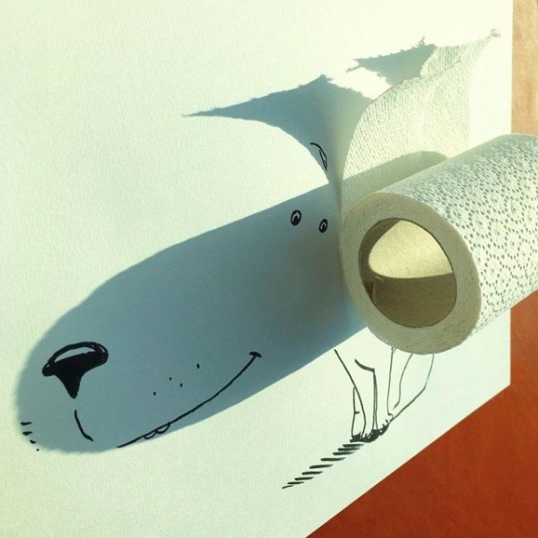 Игра с тенью от Винсента Баля (21 фото) Игра с тенью от Винсента Баля (21 фото)