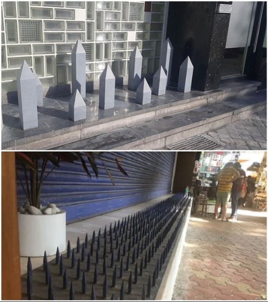 Анти-бездомная архитектура: новаторский дизайн или жесткая дискриминация