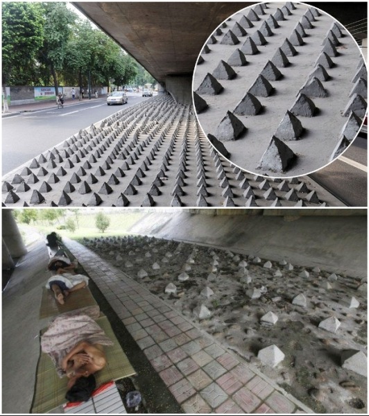 Анти-бездомная архитектура: новаторский дизайн или жесткая дискриминация