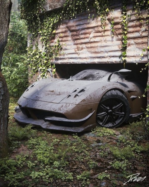 Дорогостоящие суперкары, брошенные пылиться в гаражах