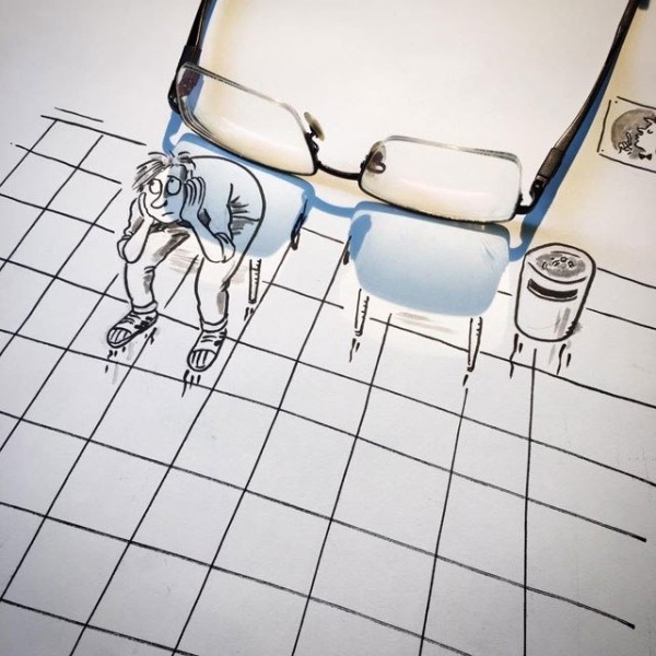 Игра с тенью от Винсента Баля (21 фото) Игра с тенью от Винсента Баля (21 фото)