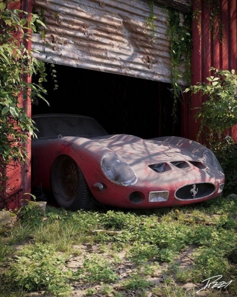 Дорогостоящие суперкары, брошенные пылиться в гаражах