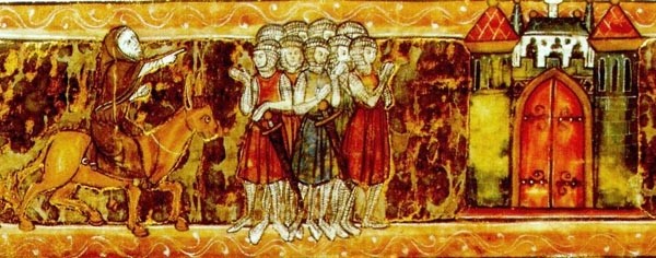 Как рыцари-крестоносцы в доспехах спасались от жары на Ближнем Востоке Как рыцари-крестоносцы в доспехах спасались от жары на Ближнем Востоке