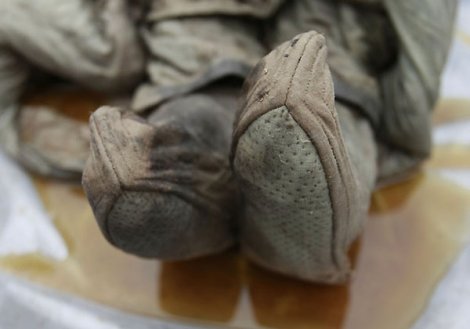 В Китае нашли мумию